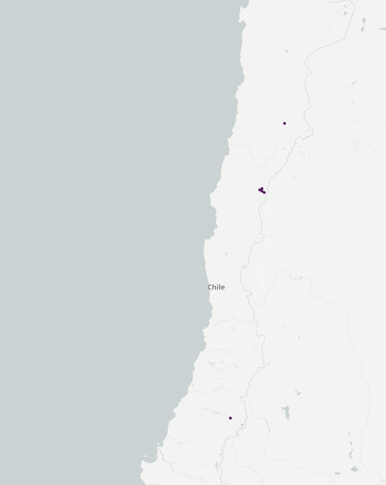 Cryptantha_calycina-GBIF map