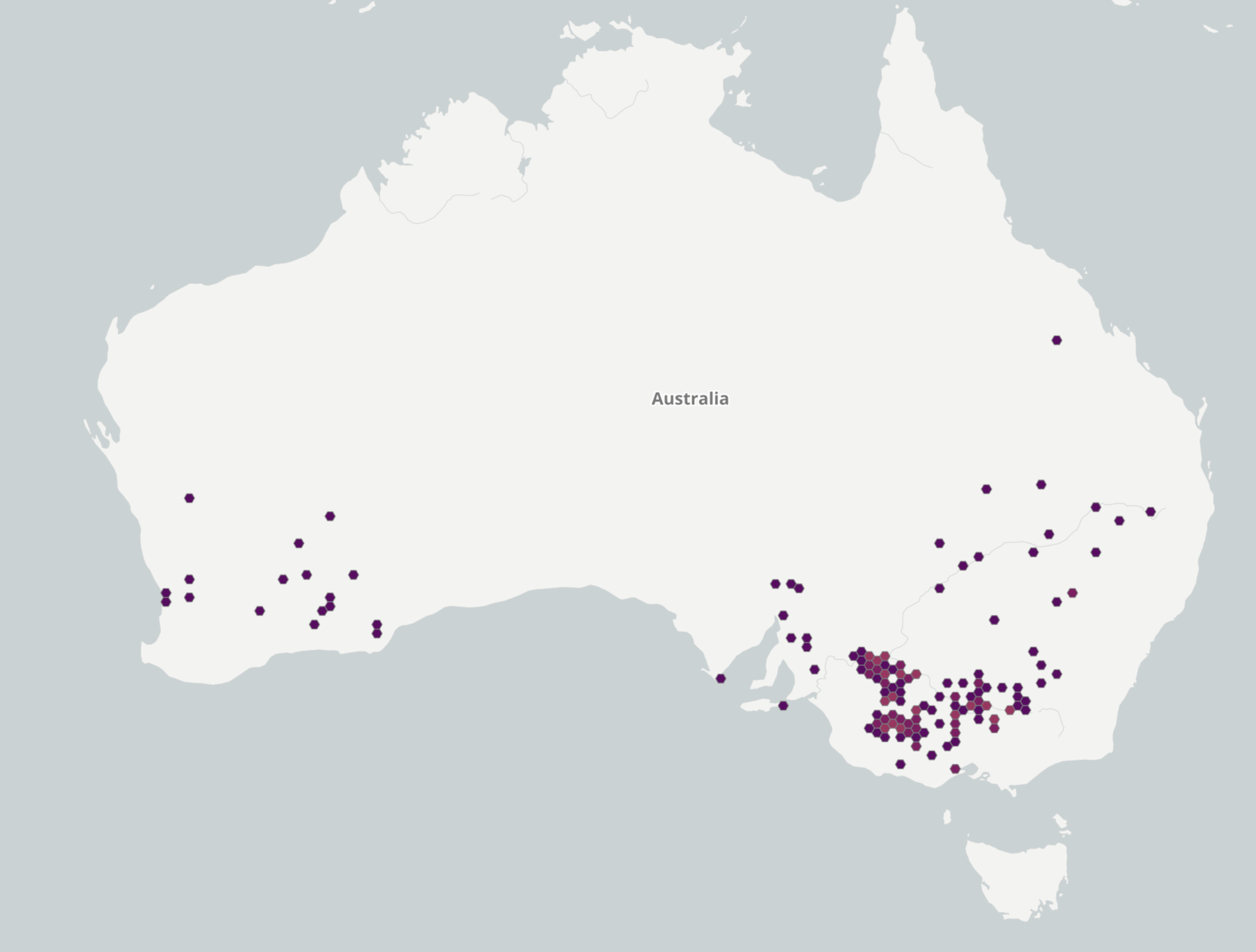 Plagiobothrys_australasicus-GBIF map