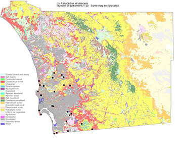 Ferocactus_viridescens-SDPA map