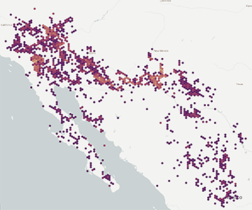 Distribution map: GBIF
