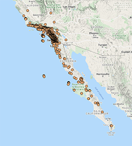 Malosma_laurina-CCH2 map